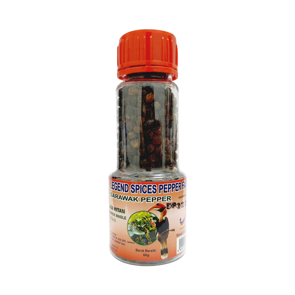 Black Pepper Whole 60g