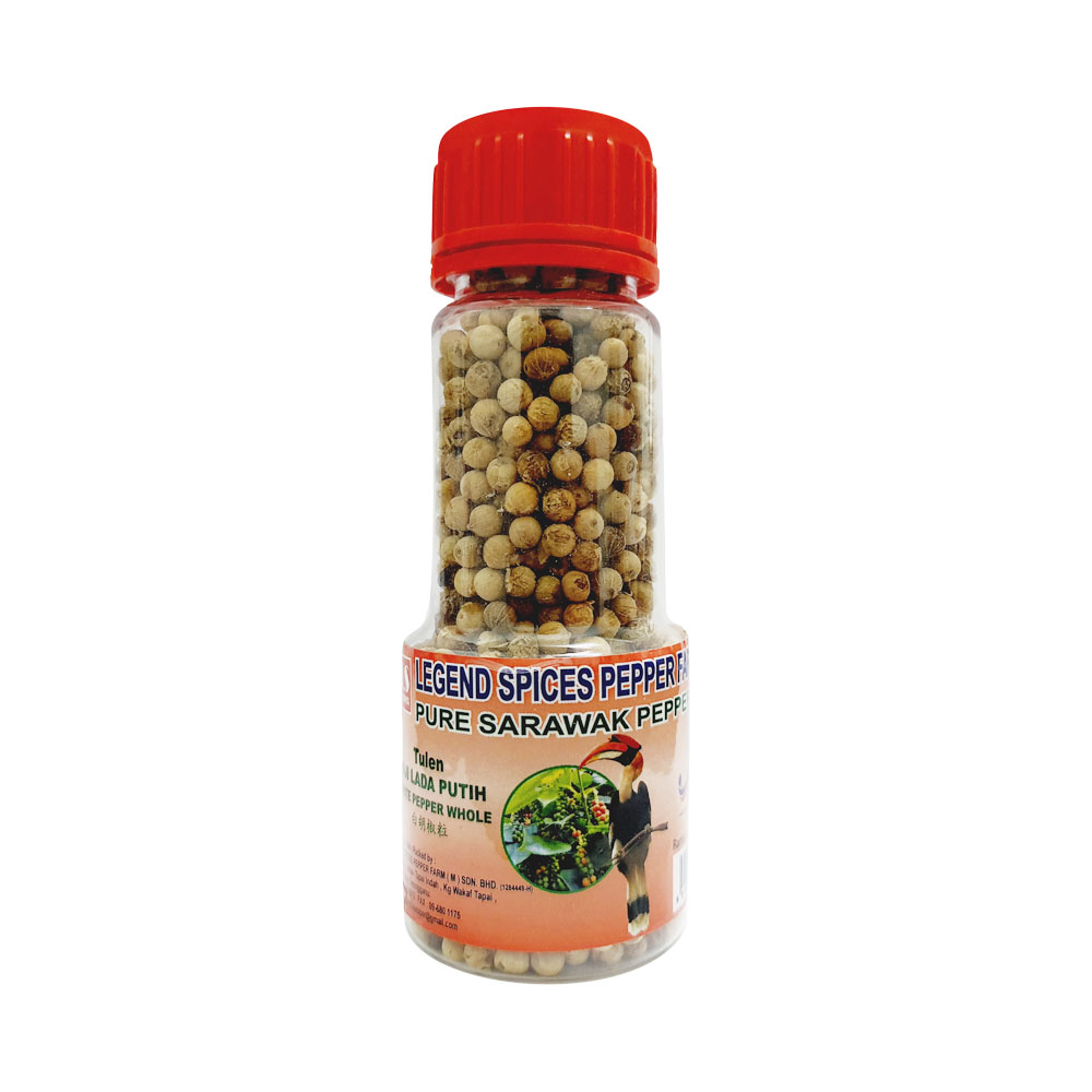 White Pepper Whole 60g